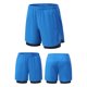 thumbnail image 4 of Pantalones Cortos para Hombre con Bolsillos de Cremallera Bandaje de Color Sólido Cintura Elástica Casual Bottoms de Moda Pantalones Cortos para Hombre Cintura Elástica, 4 of 4