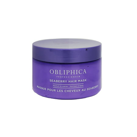 Obliphica Professional Seaberry Hair Mask Medium To Coarse 8.5 (Best Hair Mask For Coarse Hair)