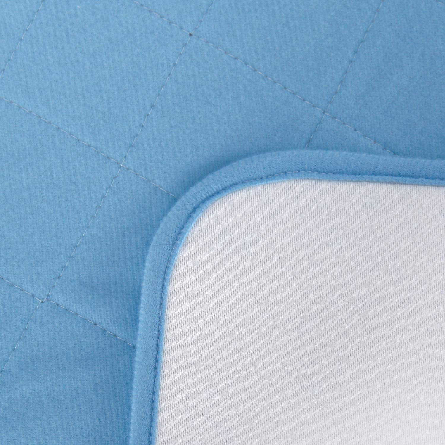 Biloban Washable Bed Pads for Incontinence 2 Pack, 34'' x 52'', Reusable, Non-Slip, Blue