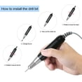thumbnail image 6 of Handpiece Nail Machine Handpiece Lightweight Easy To Operate Nail Drill Replacement Handle For 202 278 288 Nail Machine, 6 of 7