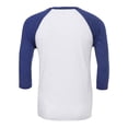 thumbnail image 2 of Bella + Canvas T-Shirt de Baseball à Manches 3/4 pour Adulte, 2 of 3