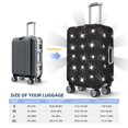 thumbnail image 2 of white Spiders cool black Luggage Cover Anti Scratch, Elastic Suitcase Protector Suitcase Covers for Luggage Fits 18-32 Inch Luggage, 2 of 5