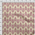 thumbnail image 3 of oneOone Georgette Viscose Fabric Floral & Paisley Block Print Fabric By The Yard 42 Inch Wide, 3 of 4