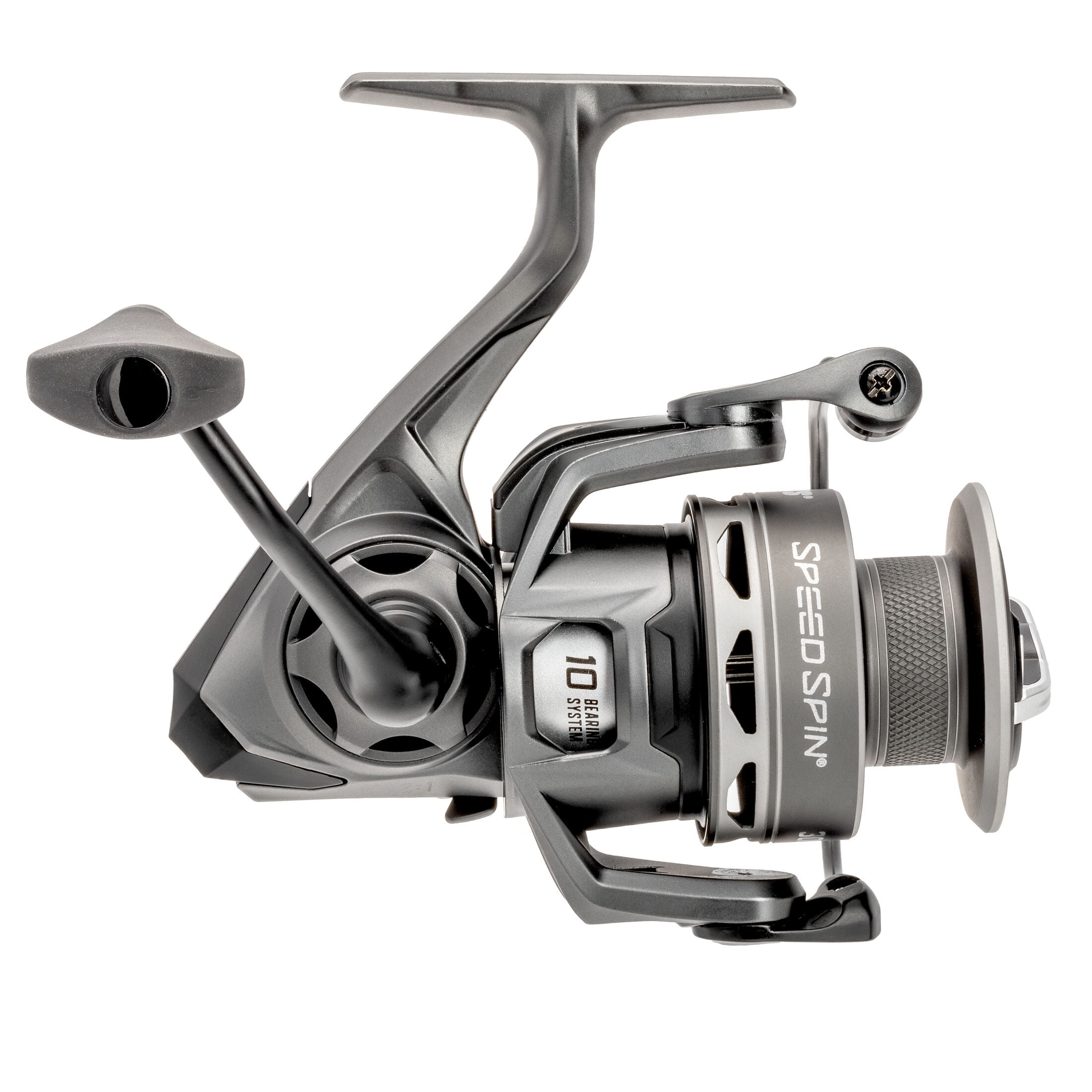 Lew’s Speed Spin Spinning Fishing Reel, Size 300 Reel, 9+1 Bearings, 6.2:1 Gear Ratio (Clam Packaging)