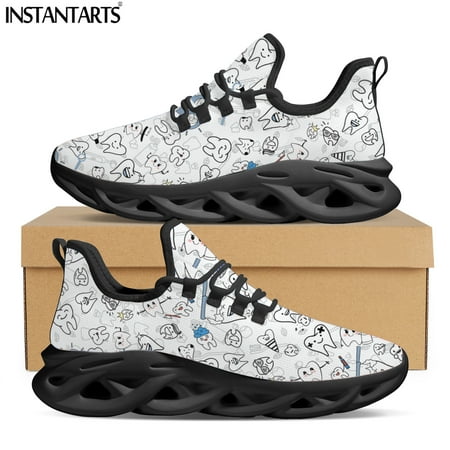 

Women s Casual Sneakers Lovely Teeth Emoticons Design Comfortable Flat Footwear Cartoon Running Shoes for Teen