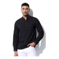 thumbnail image 2 of Camisa Slim Fit Rayas Cuello Mao Hombre Casual Casey Kevin, 2 of 8
