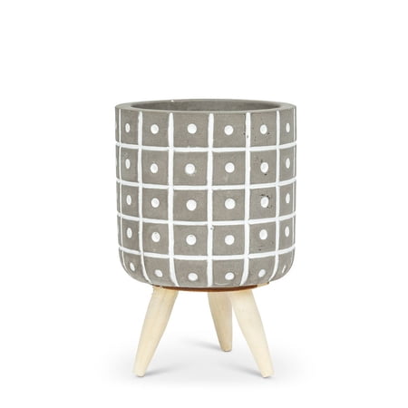 Set of 12 Small Dot Tripod Planter