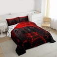 thumbnail image 3 of Manfei Female Men Black Gamepads 3 Pieces Queen Comforter Set,Gothic Spider Web Ultra Soft Bedding Sets,Video Game Bedding Comforter Set Breathable,Ultra Soft Home Decor,Reversible, 3 of 8