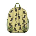thumbnail image 3 of Lightweight Puppy Print Backpack with Floral and Paw Design, Compact Bag for Dog Enthusiasts and Everyday Travel, 3 of 6