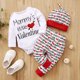 thumbnail image 3 of Conjunto de mono y pantalones de amor para el primer día de San Valentín de SDJMa para bebés recién nacidos, niños y niñas, 3 of 8