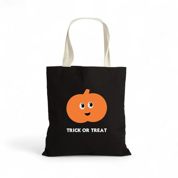 Personalization Mall Pumpkin Character Halloween Treat Bag