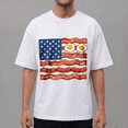 thumbnail image 7 of Men's 100% Cotton Short Sleeve Crewneck Graphic T-Shirt, Soft Breathable Moisture Wicking Casual Basic S-3XL, 7 of 7