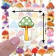 thumbnail image 6 of 35pcs-50pcs Cartoon Stickers Nature Kids Stickers Mushroom DIY Stickers for Laptops Suitcases Notebooks, 6 of 9