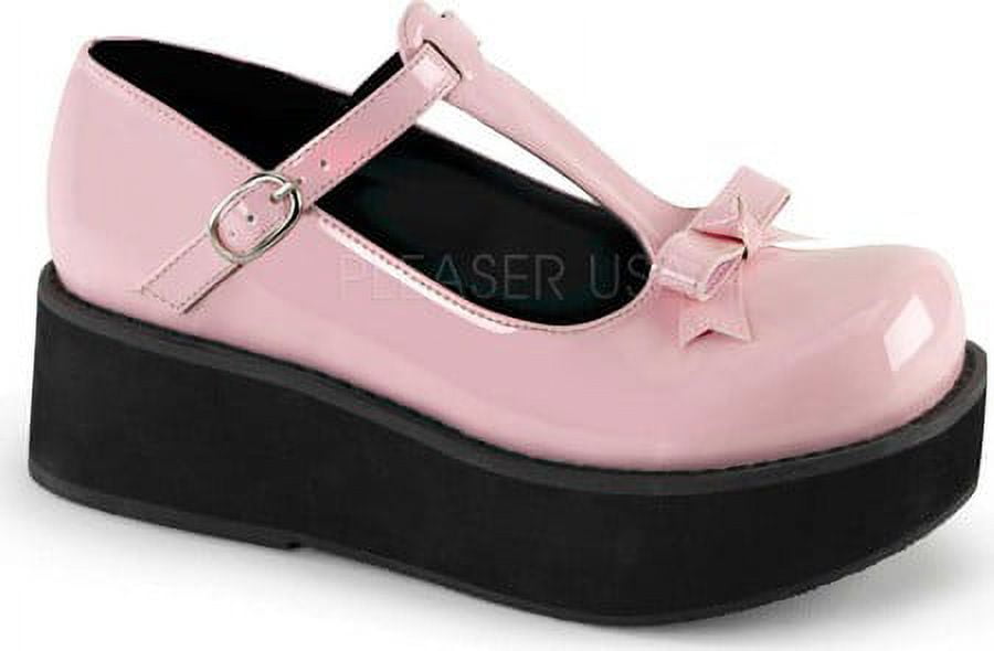 Women's Demonia Sprite 03 T-Strap Platform Shoe - Walmart.com