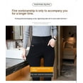 thumbnail image 5 of Leggings Women Wear Autumn And Winter Plus Velvet Padded Warm Pants High Waist Stretch Tight Large Size VC Lemon Moisturizing Pants M, 5 of 11