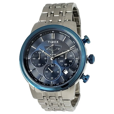Timex Stainless Steel Chronograph Mens Watch TW2T23500