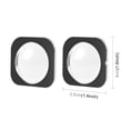 thumbnail image 2 of For Insta360 X3 PULUZ Lens Guard Optical Glass Protective Cover (Black), 2 of 8