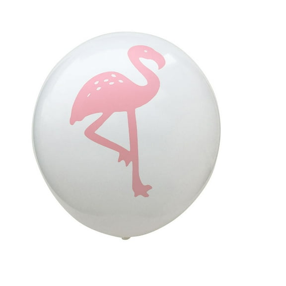 Masteelf 10-Pack 12-Inch Flamingo Latex Balloons for Party Decorations, Weddings, Birthdays, Hawaii Luau, and Holiday Celebrations