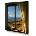 thumbnail image 2 of Designart "Wind Turbines Minimal Scenery III" Wind Turbines Wall Decor, 2 of 7