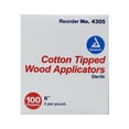 thumbnail image 3 of Cotton Tipped Applicators By Dyanarex, Sterile, 6 Inches - 2 / Pouch, 100 / Box, 3 of 4