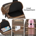 thumbnail image 3 of Symmetrical Pattern Sling Backpack for Hiking, Retro Bohemian Crossbody Bag Lightweight for Daily Use, 3 of 6