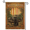 A, variant on XaaKee Summer Garden Flag, Panther Nouveau Poster Vintage Welcome Sign, Double-sided High-Quality White Linen Small Garden Flags for Outside, 12x18Inch