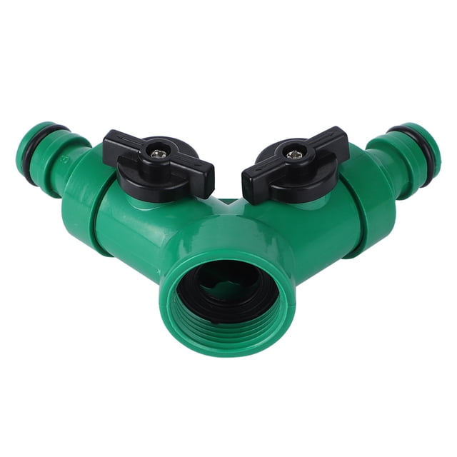 Divisor de tubería de dos vías, divisor de tubería de dos vías, divisor de manguera, adaptador de grifo confiable y duradero