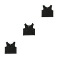 thumbnail image 3 of Jumpingount chaleco de cultivo femenino verano clima caliente camisetas sin mangas ropa interior elástica corta sin costuras transpirable flaco Type1 NO1, 3 of 6