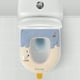thumbnail image 1 of Accesorios de baño Otoño e Invierno Asiento de inodoro grueso Hogar Cálido Asiento de inodoro Cubierta de inodoro peludo Cojín de asiento de inodoro Orinal, 1 of 6