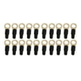 thumbnail image 1 of 4GA Wire Lugs,  Cable Terminal Connector 12mm 20 Pcs High Temperature Proof Copper  for Marine, 1 of 8
