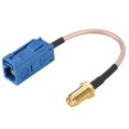 thumbnail image 2 of POCREATION Wide Applicability Fakra To SMA Converter, Fakra To SMA Adapter, Wi-Fi External Antennas For Coaxial Cables Wireless LAN Equipment RF Applications, 2 of 8