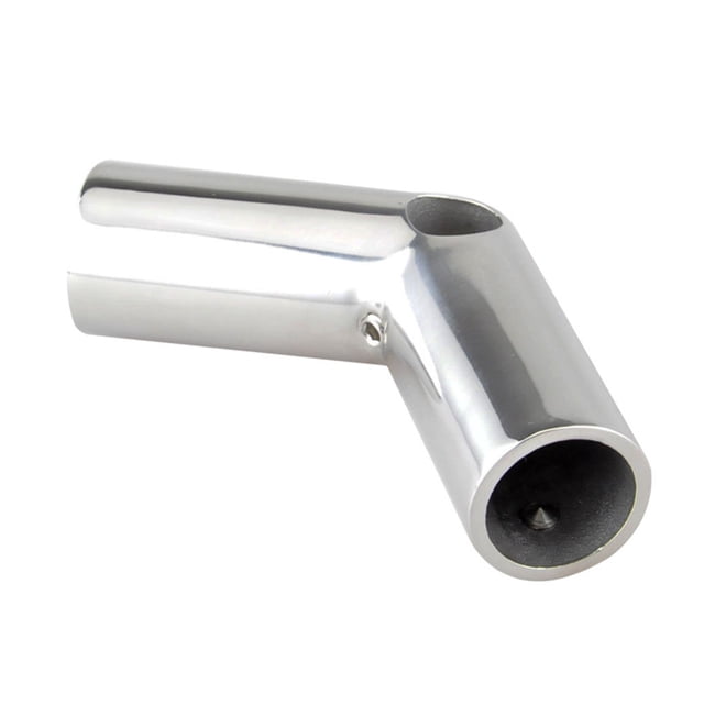 facefd Tubes Connecteur de Coude en Acier Inoxydable 316 2 Voies Polissage Durable Accessoires de Rail Manuel Étanche Pièces Extérieures