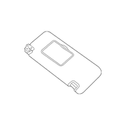Genuine OE Nissan Sun-Visor - 96400-EZ00C