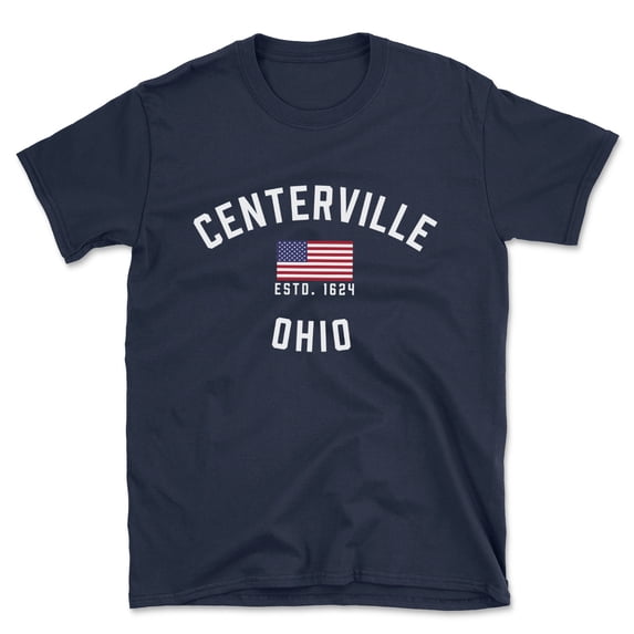 Centerville Ohio Patriot Men's Cotton T-Shirt