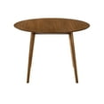 thumbnail image 6 of Armen Living Arcadia and Talulah Round Wood 5-Piece Dining Set in Gray/Brown, 6 of 8