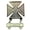 Carbine, variant on Army Weapon Qualification Badges With Mirror Finish and Bar Tab Attached