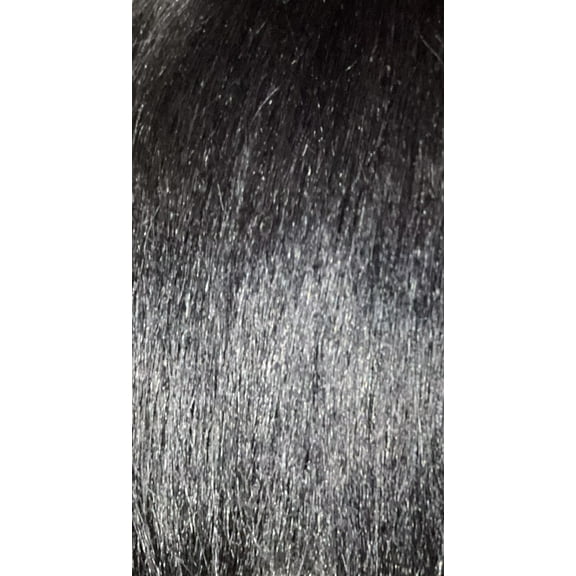 Janet collection 100% Human Hair Weaving New Yaky 8” inch  -Color #1