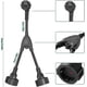 thumbnail image 3 of Double Plug For Socket, Multiple Socket With Protective Contact, 2 In 1 Socket Adapter, Socket Extension, Extension Cable With 2 Schuko Sockets 250v/1, 3 of 5