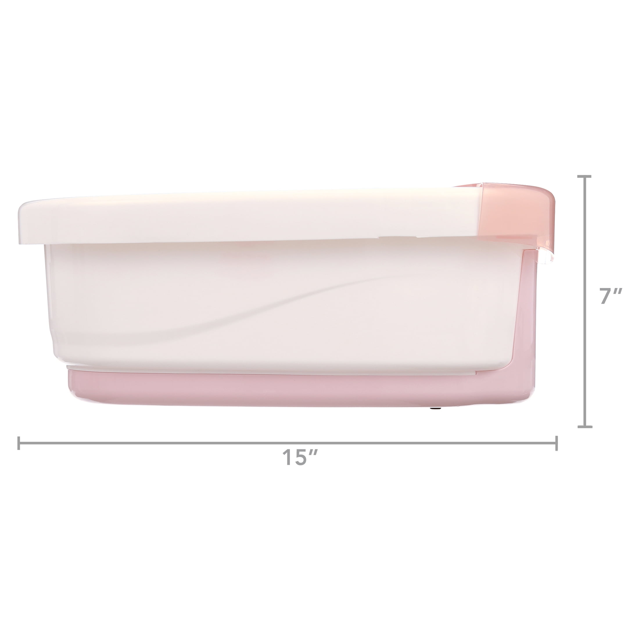 Homedics, Bubble Bliss Deluxe Massaging Foot Spa with Heat, Pink, FB-52J