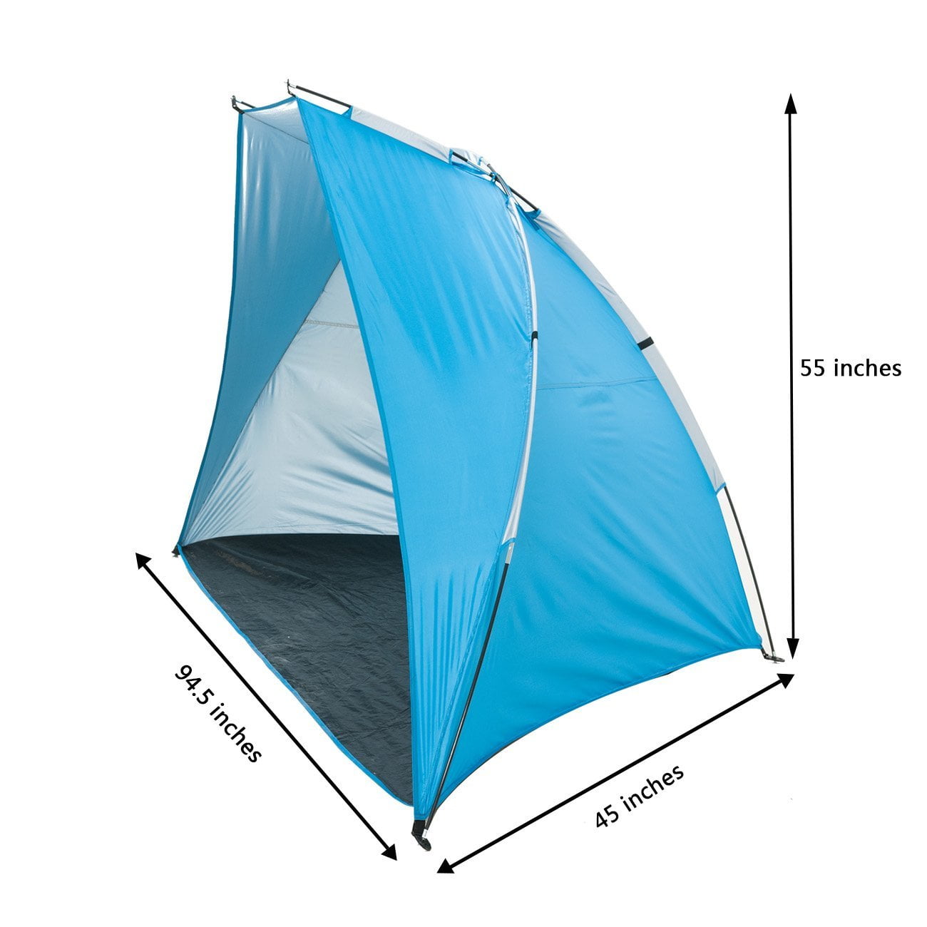 Icorer Extra Large Outdoor Portable Easyup Beach Cabana Tent Sun Icorer Extra Large Outdoor Portable Easyup Beach Cabana Tent Sun Shelter Sunshade 94 5 L X 47 2 W 55 H Unique Christmas Gifts