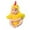 Orange, variant on Adorable 3D Chick Animal Design Soft Romper Outfit For Baby Boy Bodysuit Photoshoot And Daily Use White,3-6 Months