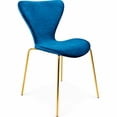 thumbnail image 1 of Juego Set 4 Sillas Terciopelo Comedor Tapizada Minimalista, 1 of 6