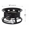 thumbnail image 4 of Fogata Flame King 48 cm 58 K BTU Autoencendido, 4 of 9