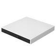 thumbnail image 2 of Lecteur CD Portable Externe USB 2.0 pour Ordinateur Portable PC, Blanc, 2 of 9