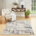 thumbnail image 4 of Nourison Motion Dash Indoor Area Rug Ivory Multicolor 5'3" x 7', 4 of 9