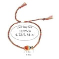 thumbnail image 5 of Elegant Adjustable Braided Cord Bracelet Featuring Metallic Fish Charm And Smooth Oil Finish For Daily Wear, 5 of 12