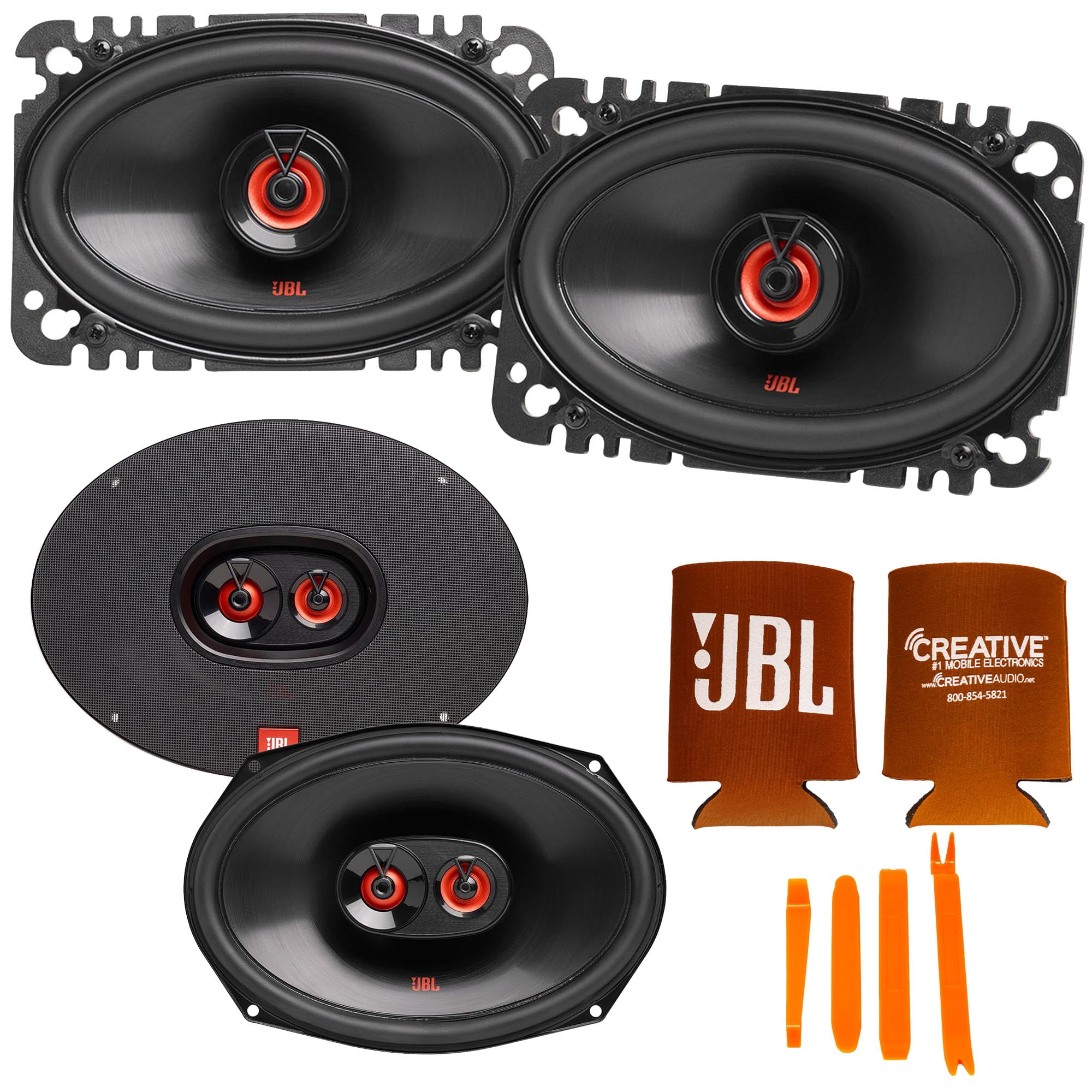Pair of CLUB-6422FAM 4x6\