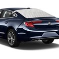 thumbnail image 1 of Car Rear Windshield Snow Cover, Back Window Frost Guard for Ice and Snow Waterproof, 4 Layers Protection, Anti Theft Flap, Windproof Hook Straps [55×31.5 Inch] Fit Most Sedans Cars, 1 of 8