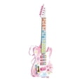 thumbnail image 1 of Childrens Guitar Toys Simulate Playing Electric Guitar Bass, 1 of 5
