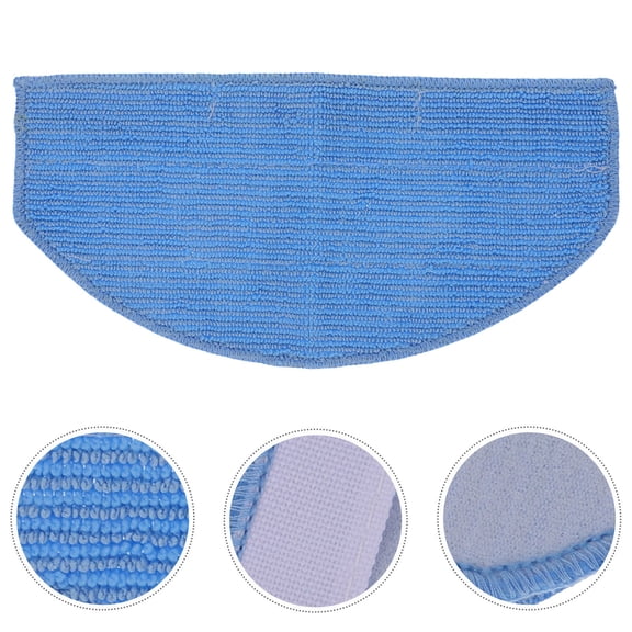 Milisten Mopping Pad Replacement Cotton Machine Washable Skyblue 1Pack